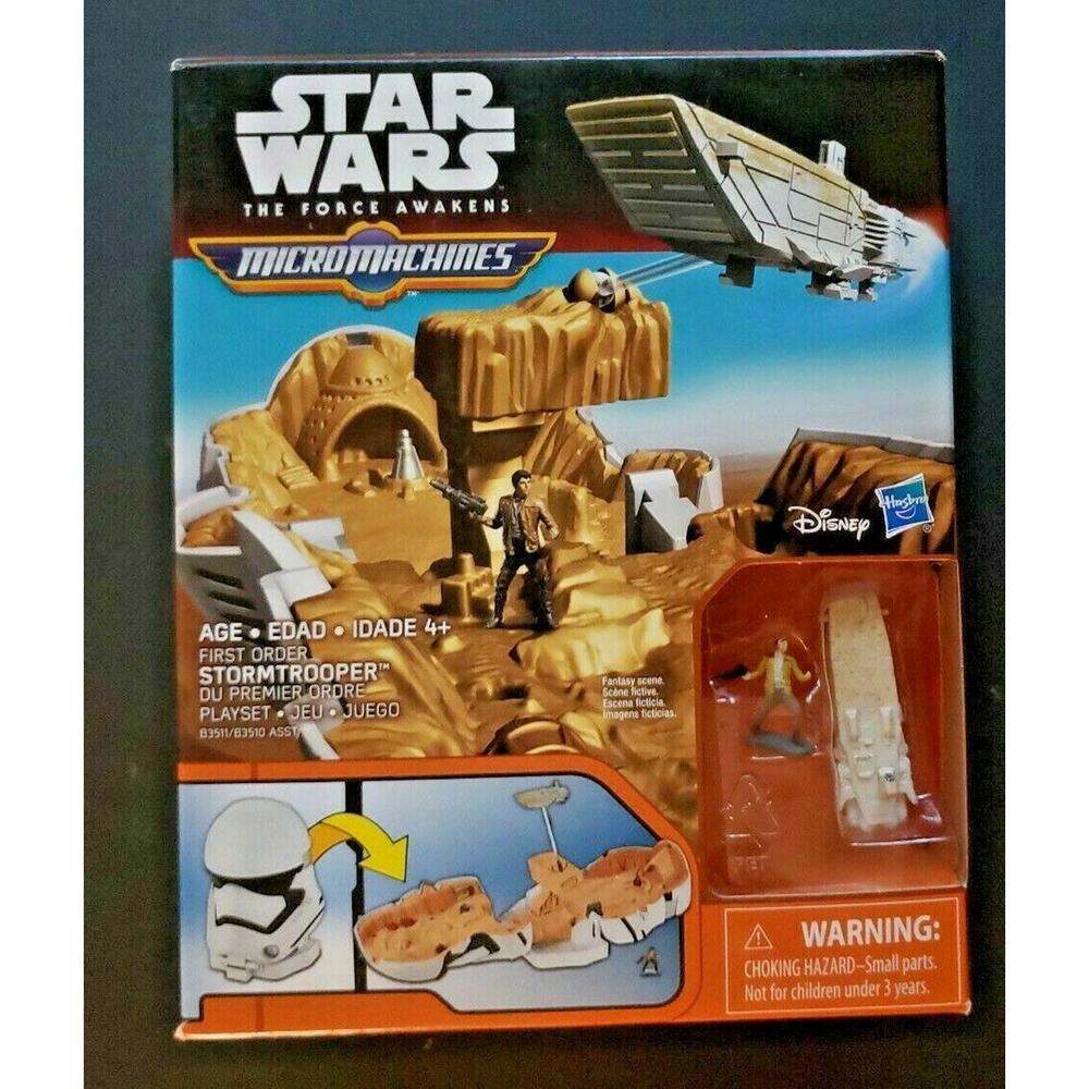 Star Wars The Force Awakens Micro Machines Stormtrooper Playset B3511/3510 BD10
